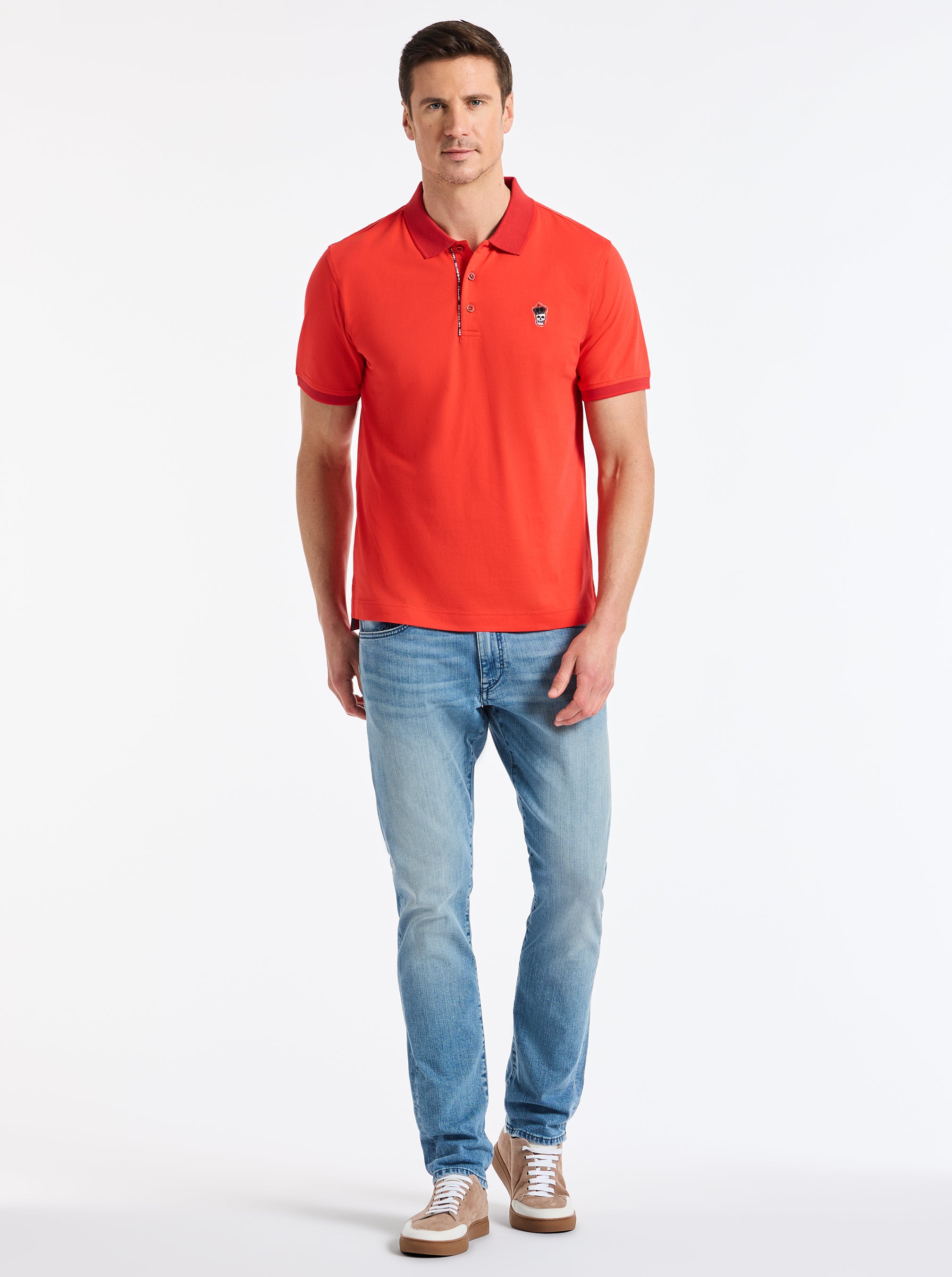 LUCIFER SHORT SLEEVE POLO