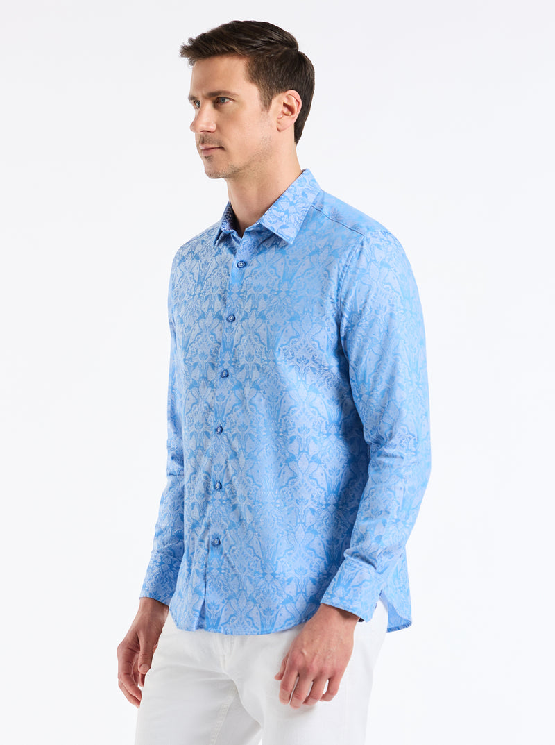 HIGHLAND LONG SLEEVE BUTTON DOWN SHIRT TALL