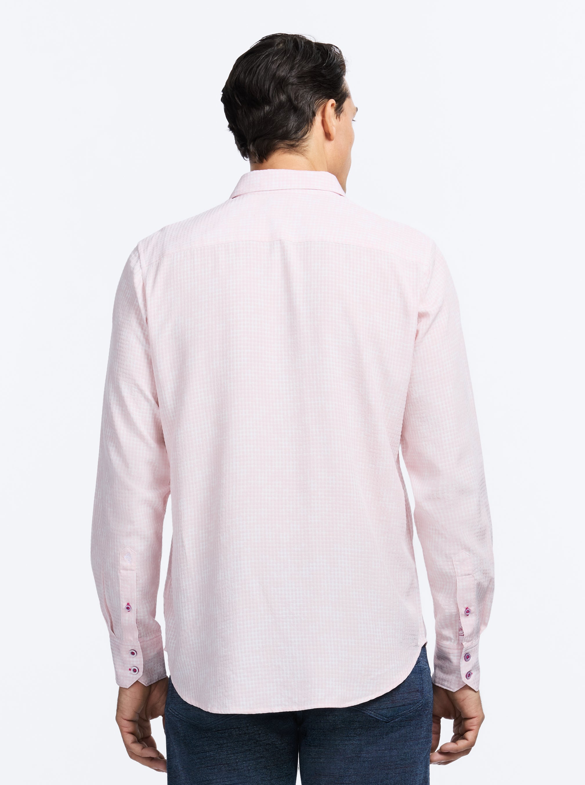 ANGOLA LONG SLEEVE BUTTON DOWN SHIRT