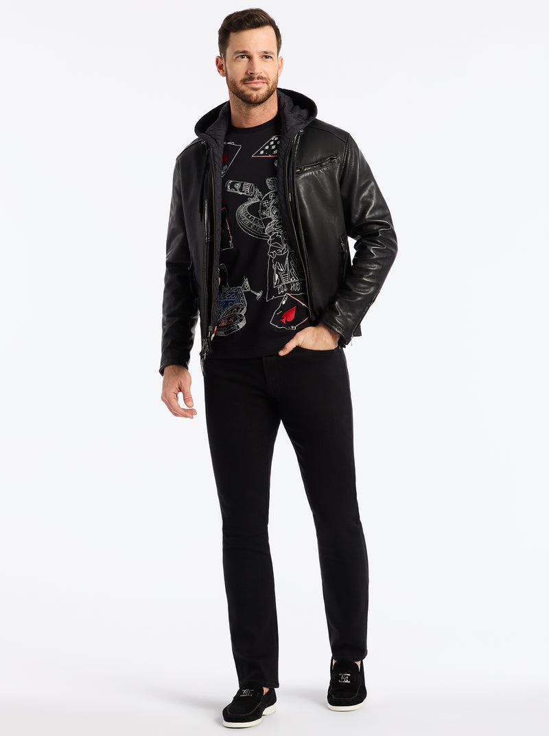 CEDRO LEATHER JACKET