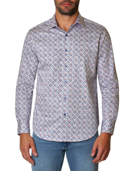 ROSALES LONG SLEEVE BUTTON DOWN SHIRT