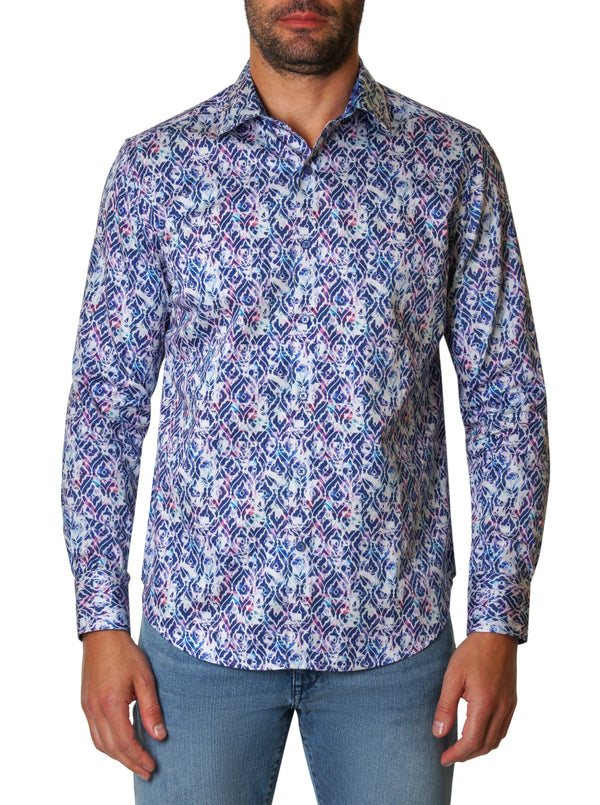CLARKE LONG SLEEVE BUTTON DOWN SHIRT