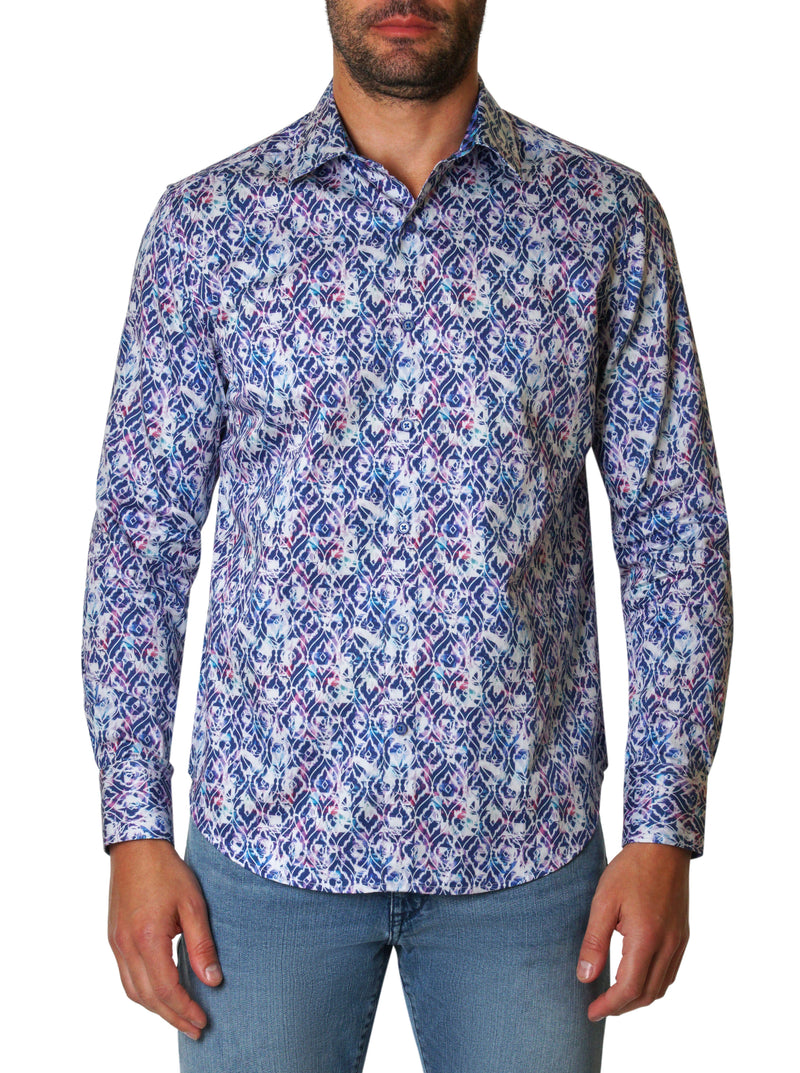 CLARKE LONG SLEEVE BUTTON DOWN SHIRT