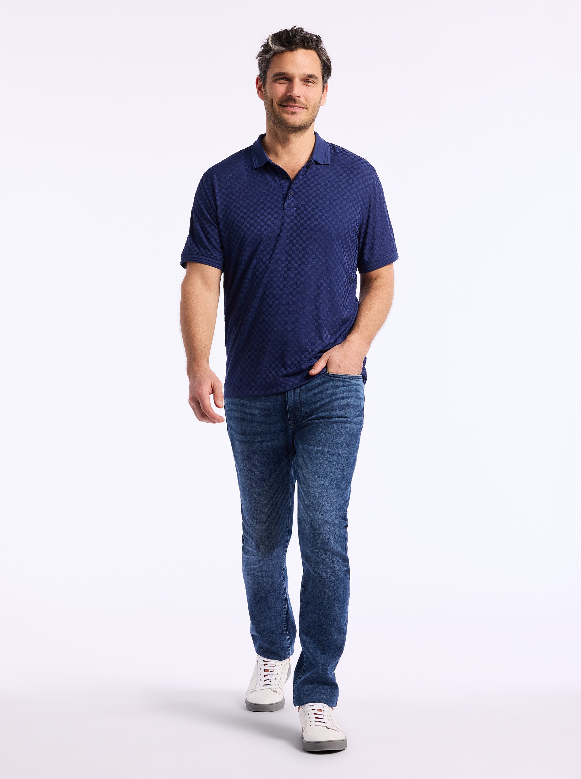 AARON SHORT SLEEVE POLO