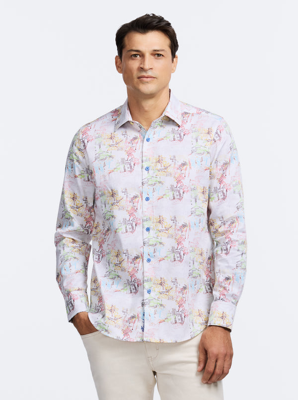 PAYSON LONG SLEEVE BUTTON DOWN SHIRT
