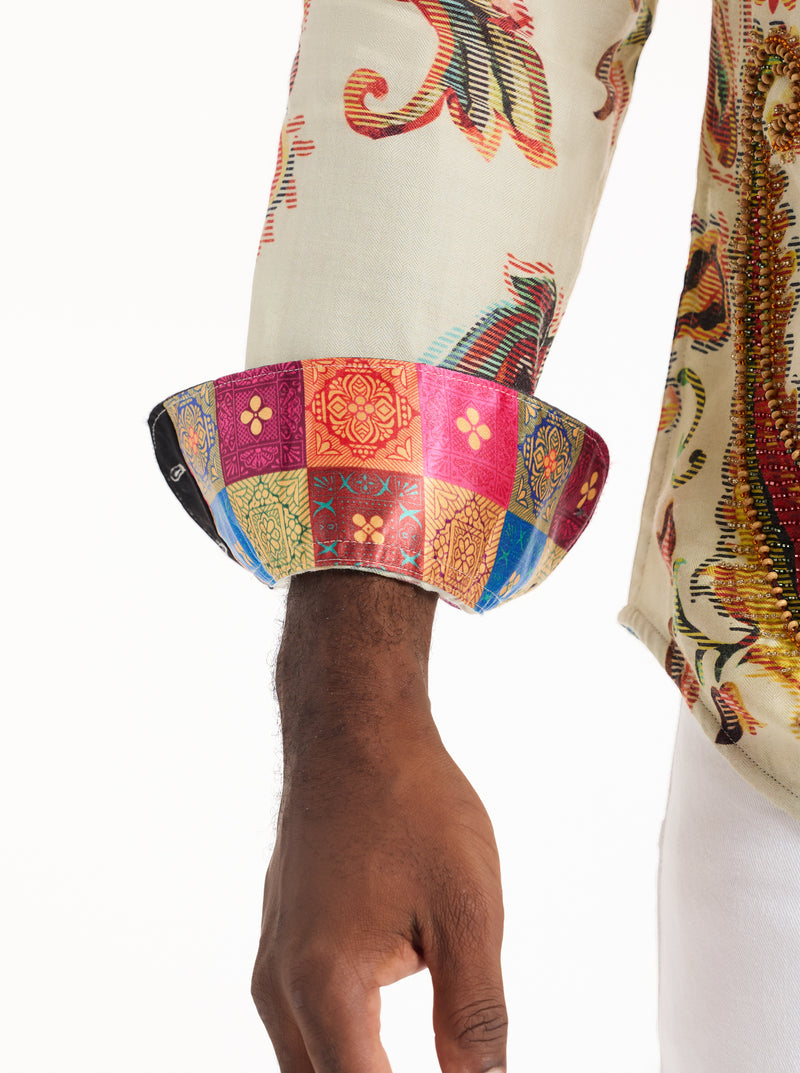 LIMITED EDITION BOCA DREAMS LONG SLEEVE BUTTON DOWN SHIRT