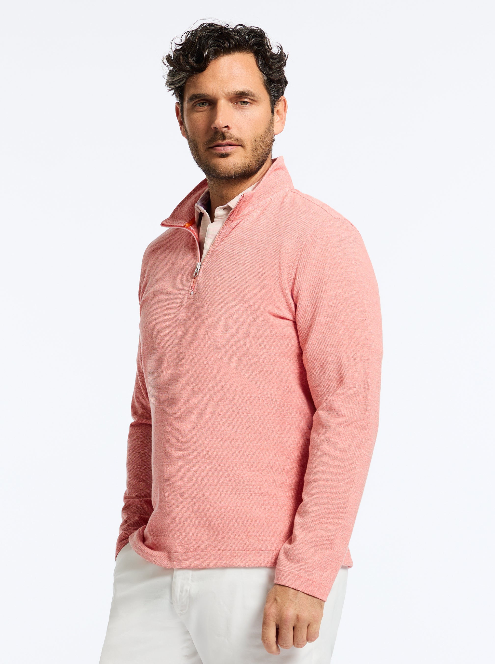 HOBSON LONG SLEEVE KNIT SHIRT