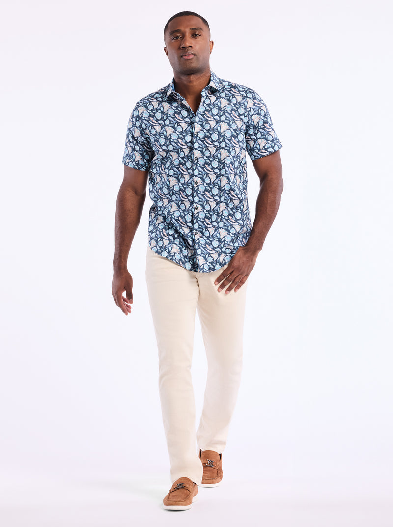 FRESNO SHORT SLEEVE BUTTON DOWN SHIRT