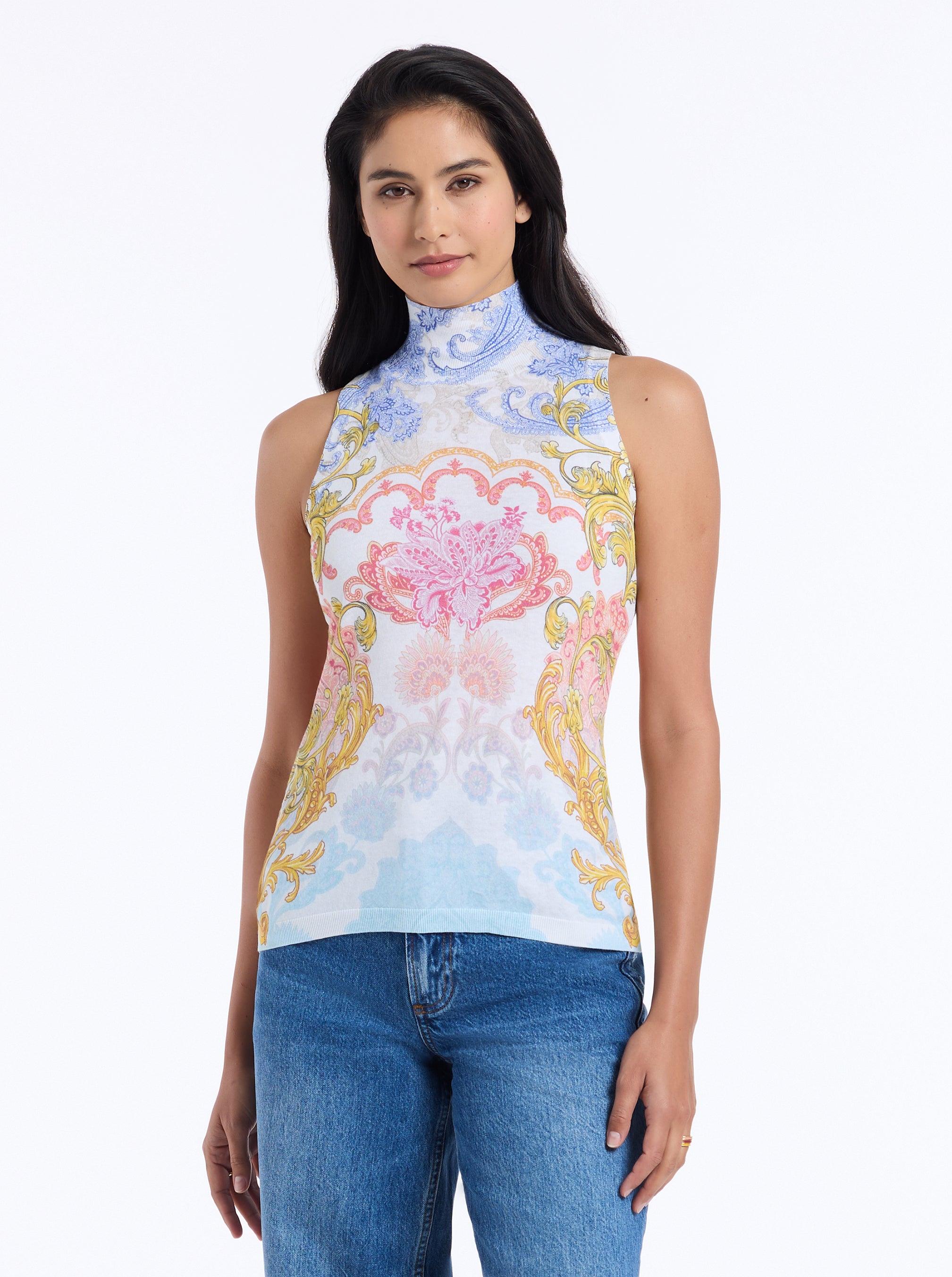 JACY SLEEVELESS SWEATER