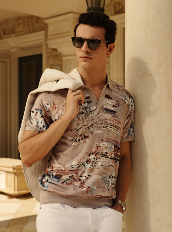 BOWDEN SHORT SLEEVE SWEATER