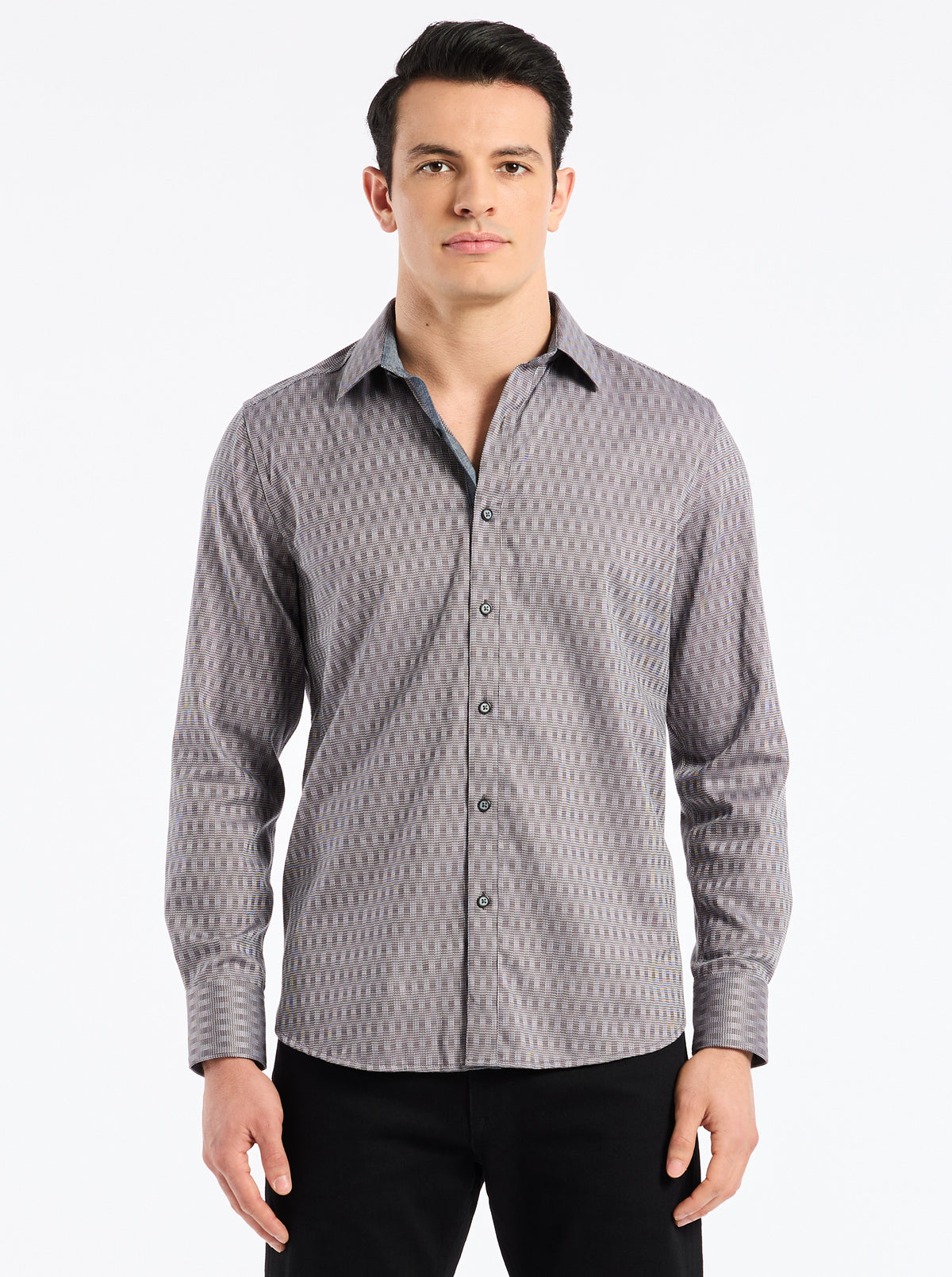 Akron Long Sleeve Button Down Shirt