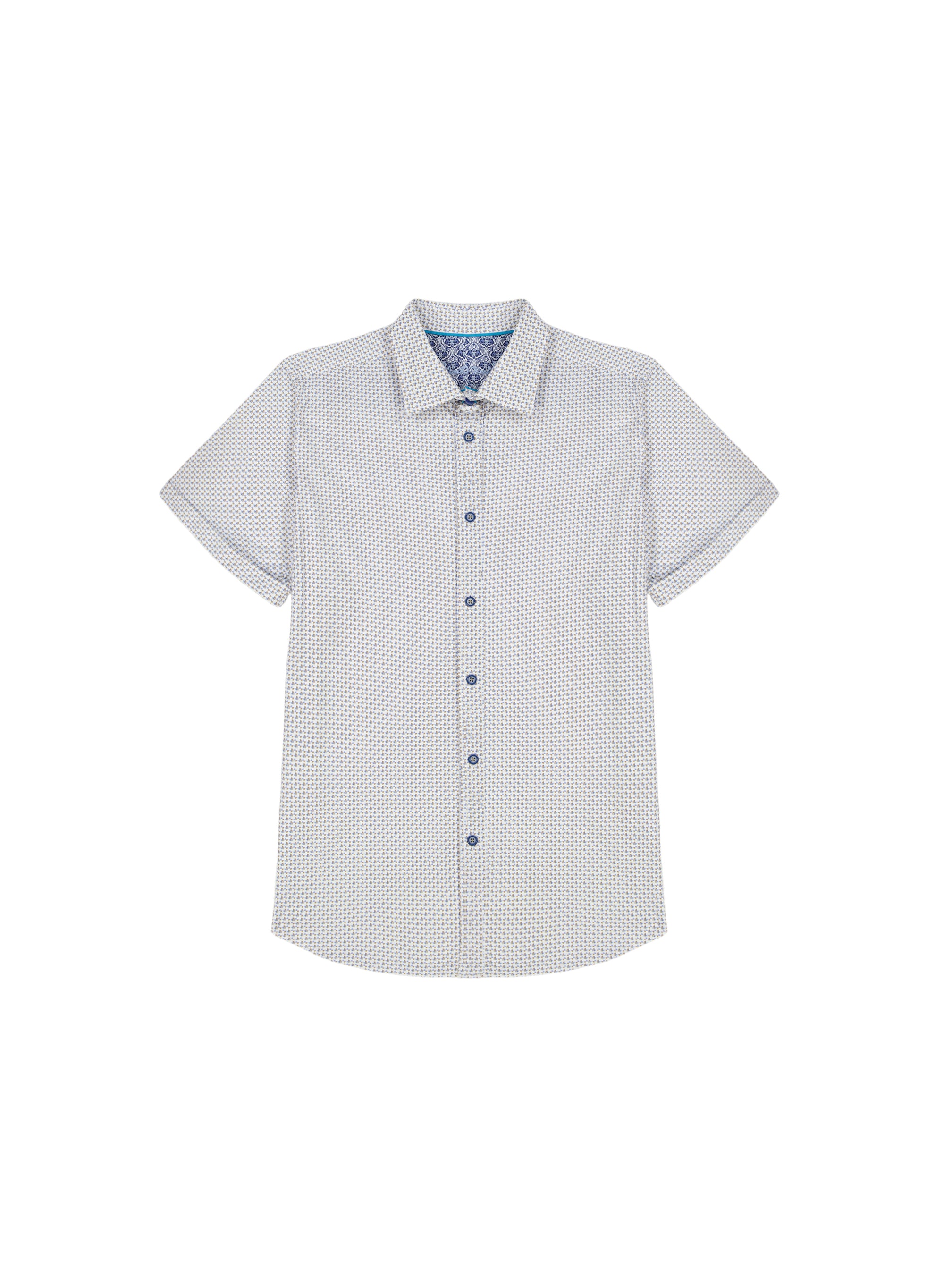 COPACABANNA SHORT SLEEVE BUTTON DOWN SHIRT