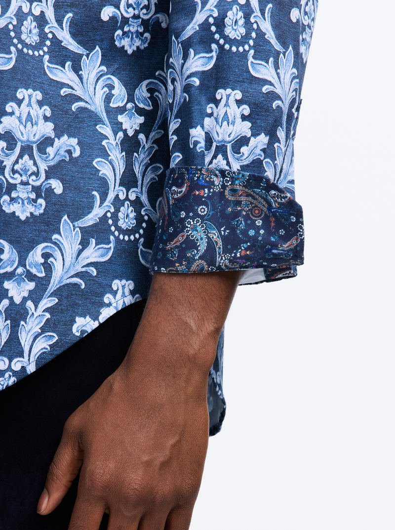 NEVILLE LONG SLEEVE BUTTON DOWN SHIRT TALL