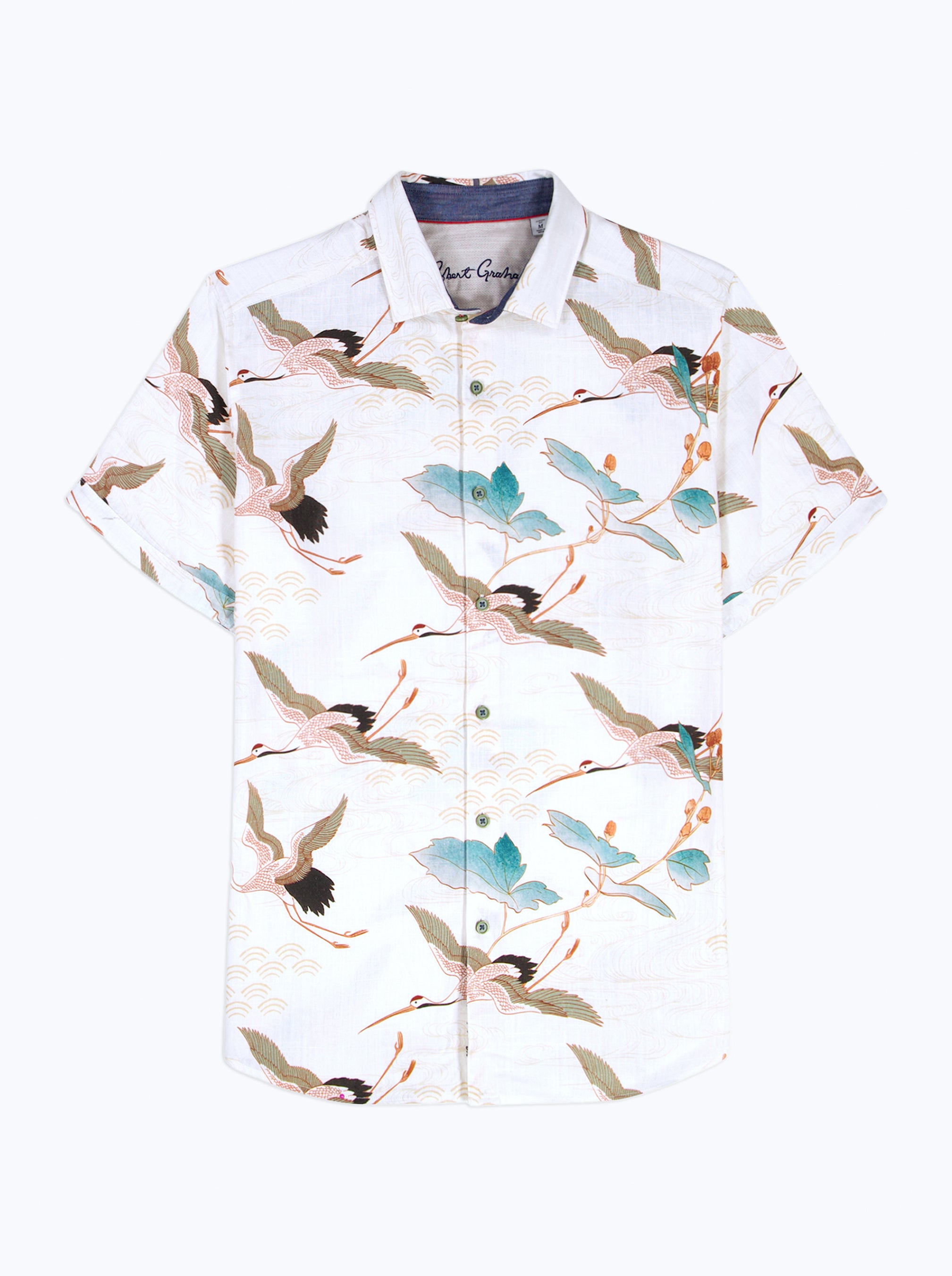 TSURU SHORT SLEEVE BUTTON DOWN SHIRT