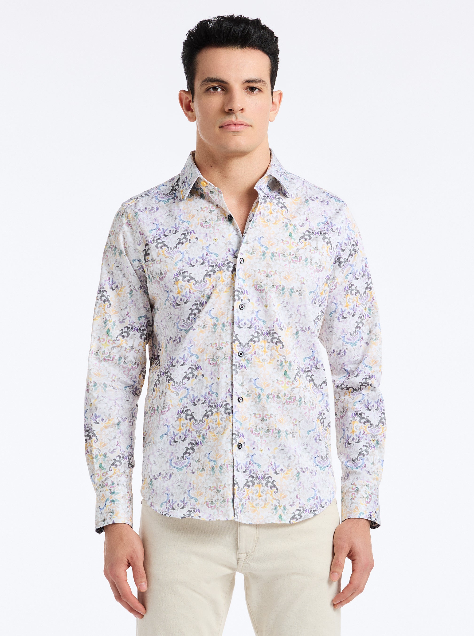 CROATIA LONG SLEEVE BUTTON DOWN SHIRT