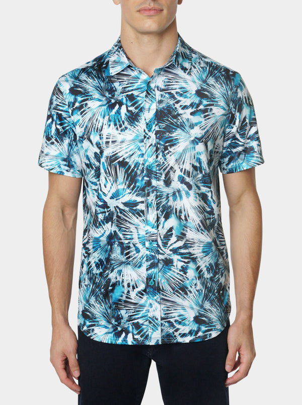 DONATO SHORT SLEEVE BUTTON DOWN SHIRT