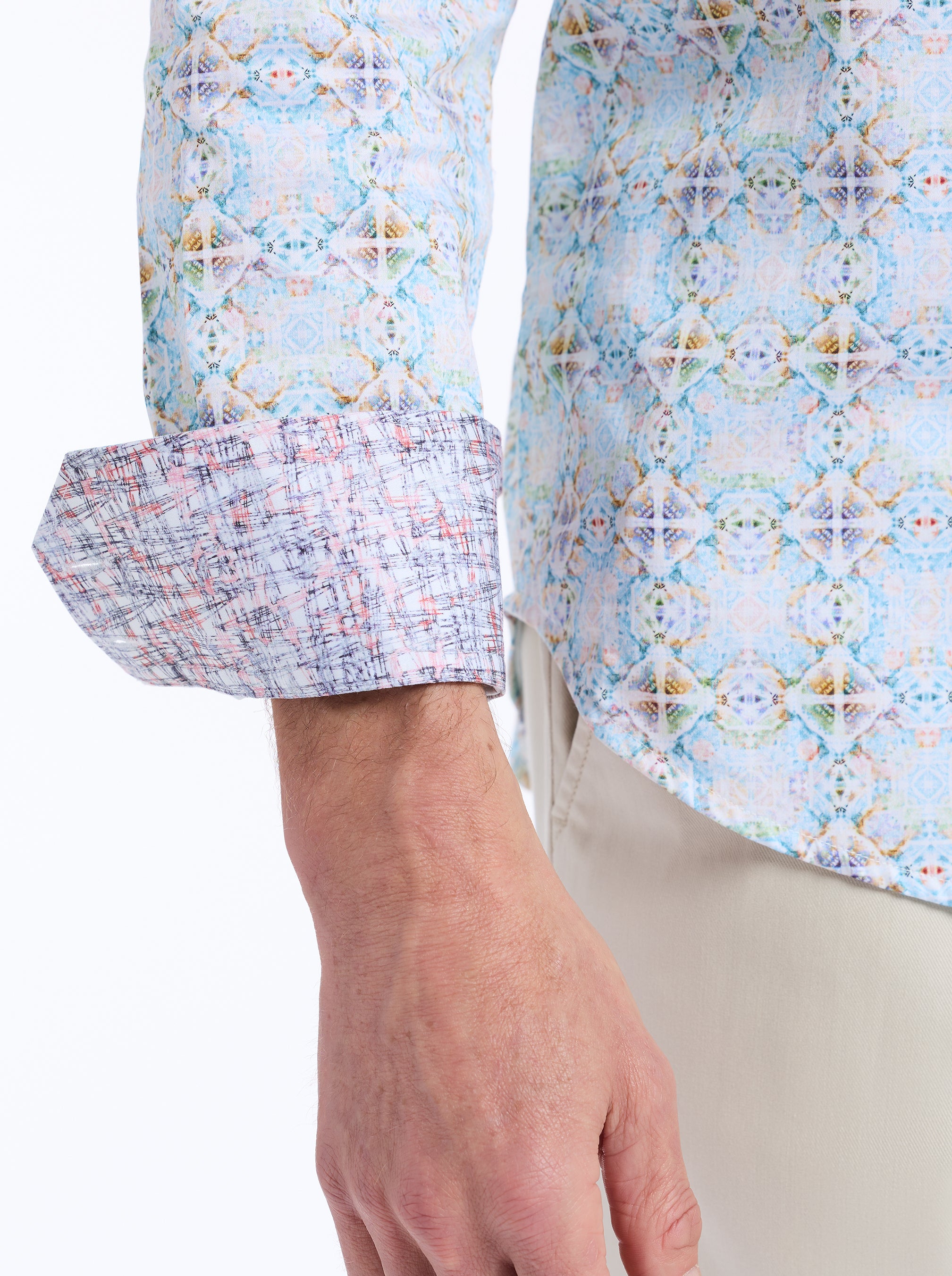 RUNNYMEDE LONG SLEEVE BUTTON DOWN SHIRT