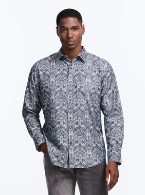 HIGHLAND LONG SLEEVE BUTTON DOWN SHIRT