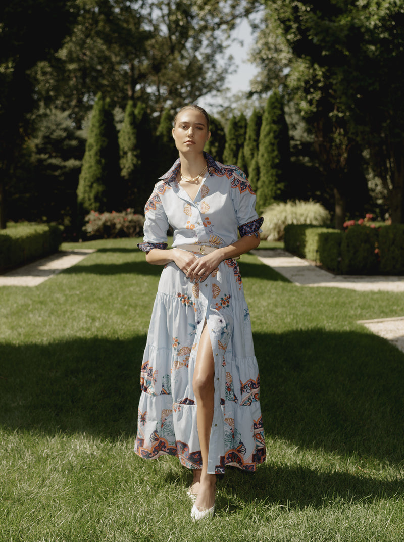 PIA 3/4 SLEEVE DRESS