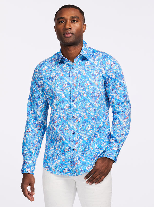 MARSTON LONG SLEEVE BUTTON DOWN SHIRT