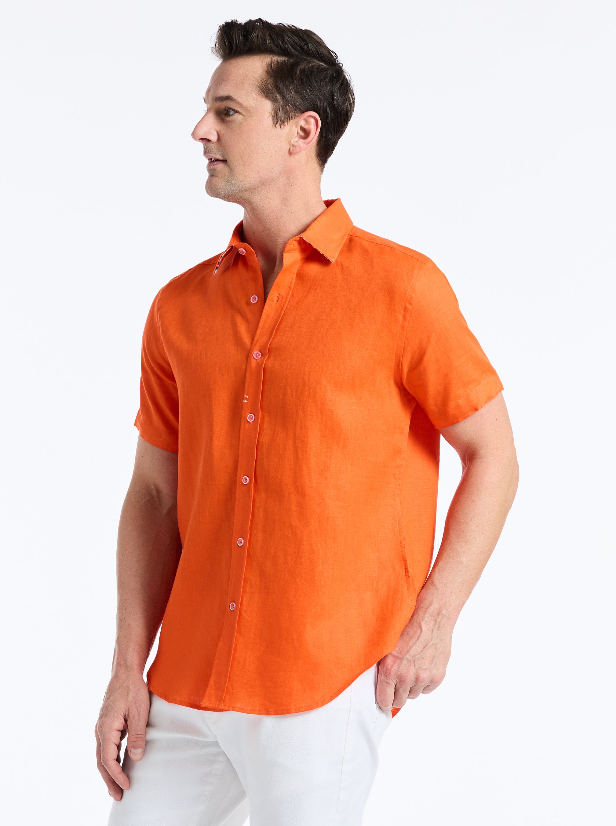 WENLOCK SHORT SLEEVE BUTTON DOWN SHIRT
