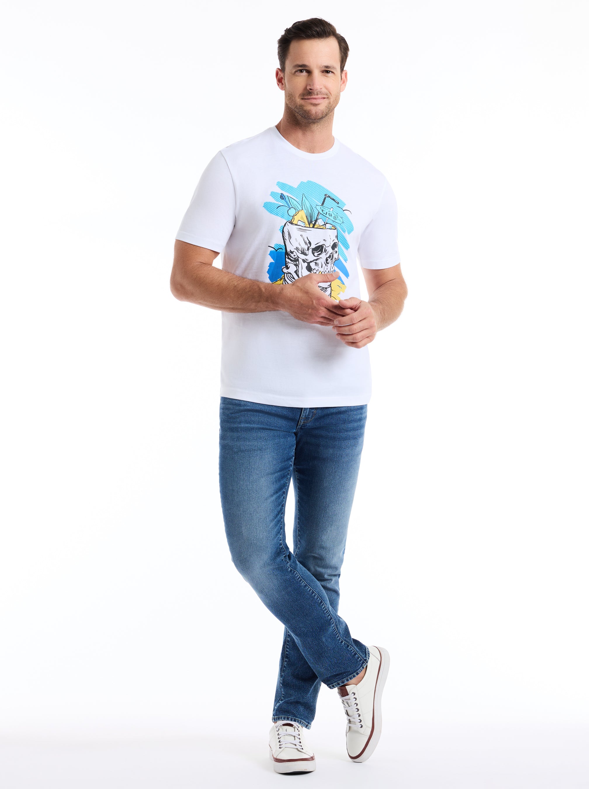 TIKI DRINKS SHORT SLEEVE T-SHIRT