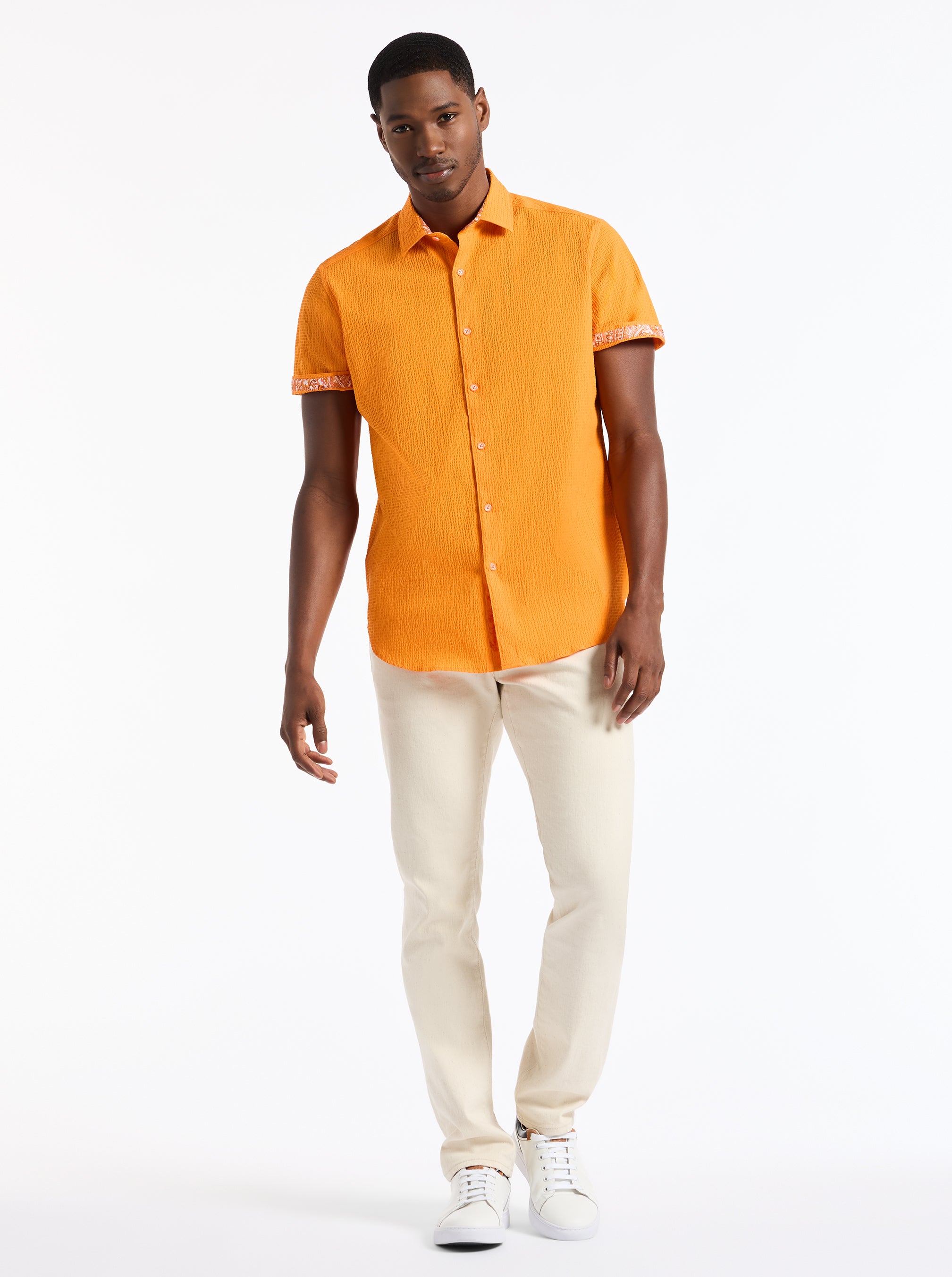 PIERS SHORT SLEEVE BUTTON DOWN SHIRT