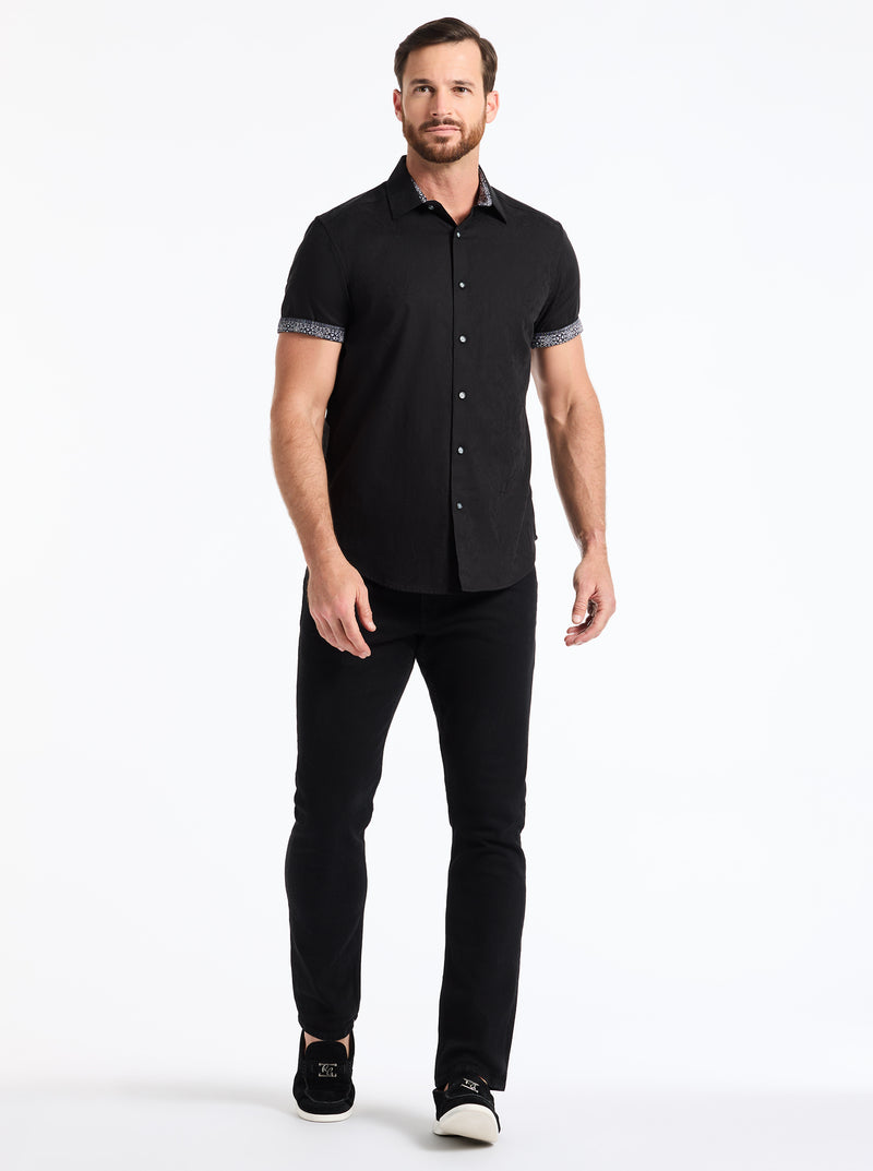 HIGHLAND SHORT SLEEVE BUTTON DOWN SHIRT
