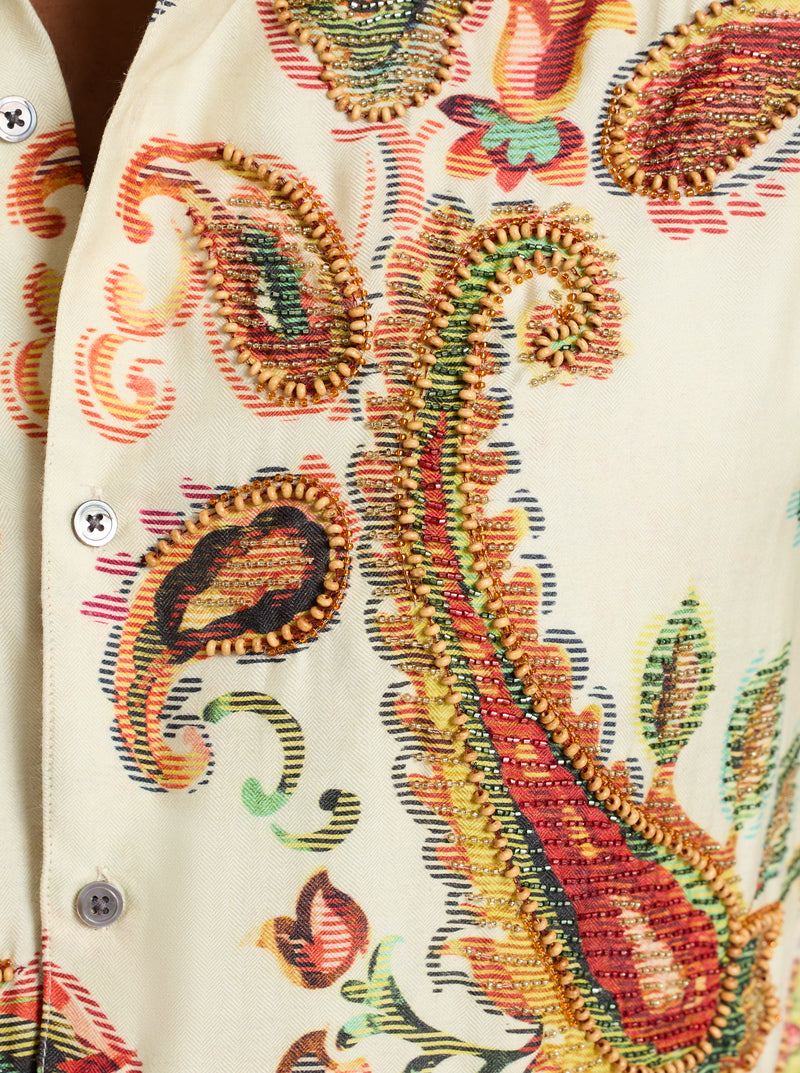 LIMITED EDITION BOCA DREAMS LONG SLEEVE BUTTON DOWN SHIRT