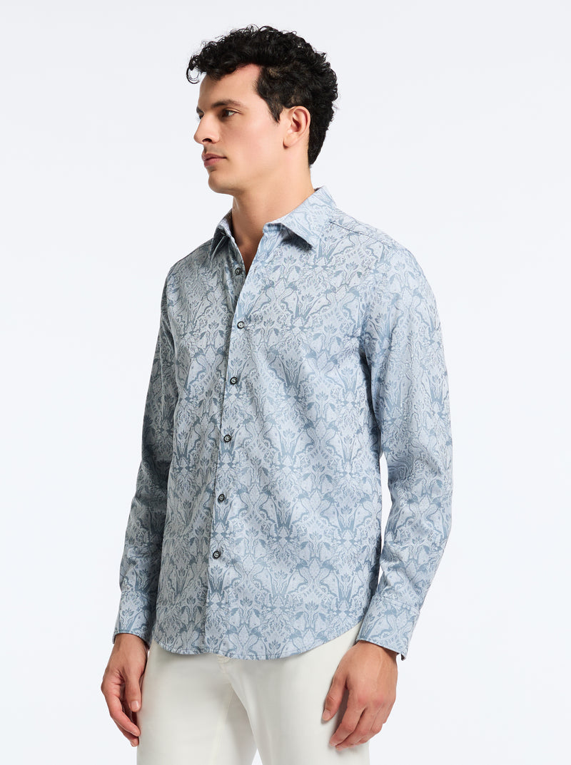 HIGHLAND LONG SLEEVE BUTTON DOWN SHIRT BIG