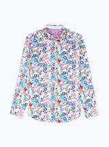 VACATION FUND LONG SLEEVE BUTTON DOWN SHIRT