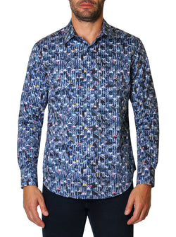 BATES LONG SLEEVE BUTTON DOWN SHIRT