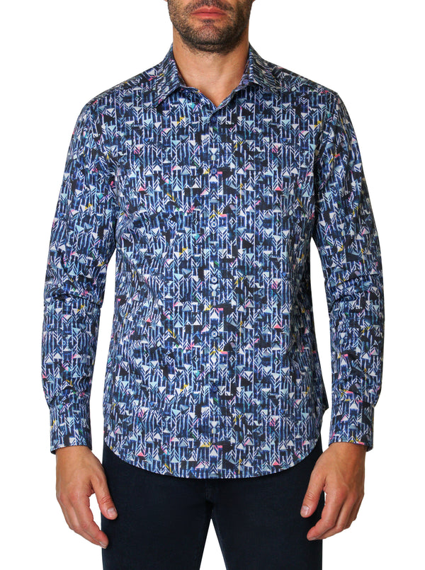 BATES LONG SLEEVE BUTTON DOWN SHIRT