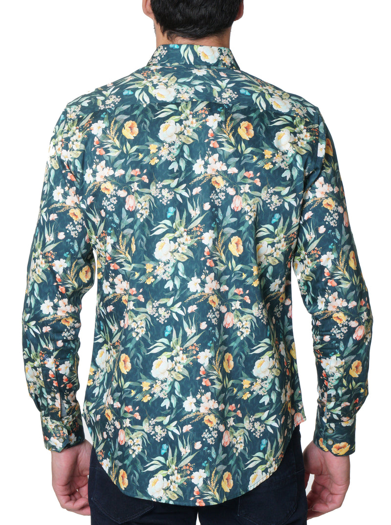 GATLIN LONG SLEEVE BUTTON DOWN SHIRT