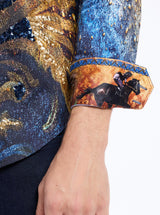 LIMITED EDITION FLEUR DE MARE LONG SLEEVE BUTTON DOWN SHIRT