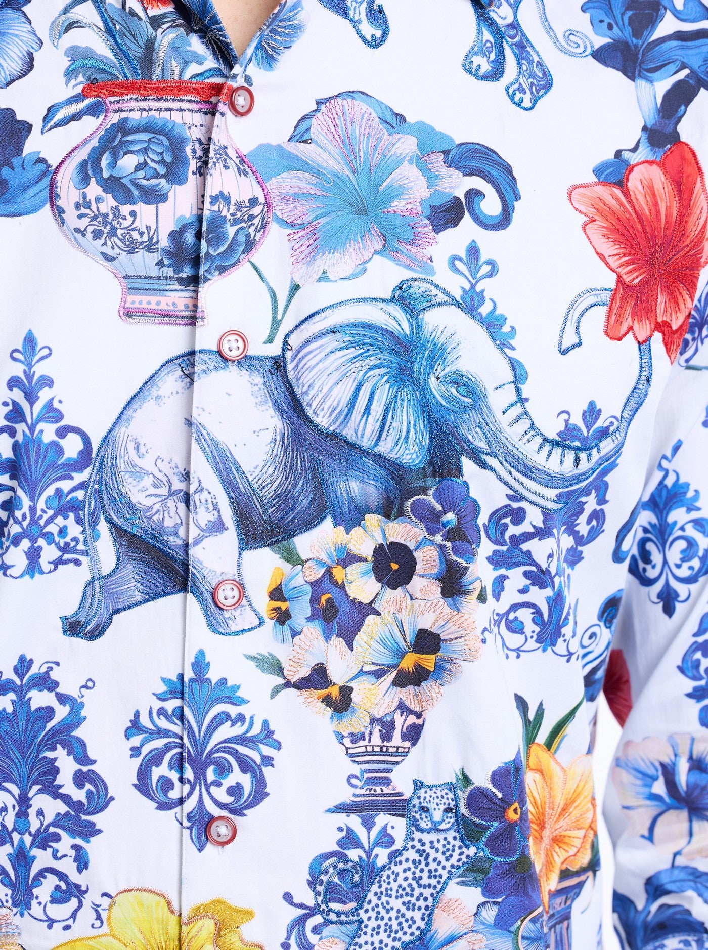 PICCADILLY LONG SLEEVE BUTTON DOWN SHIRT