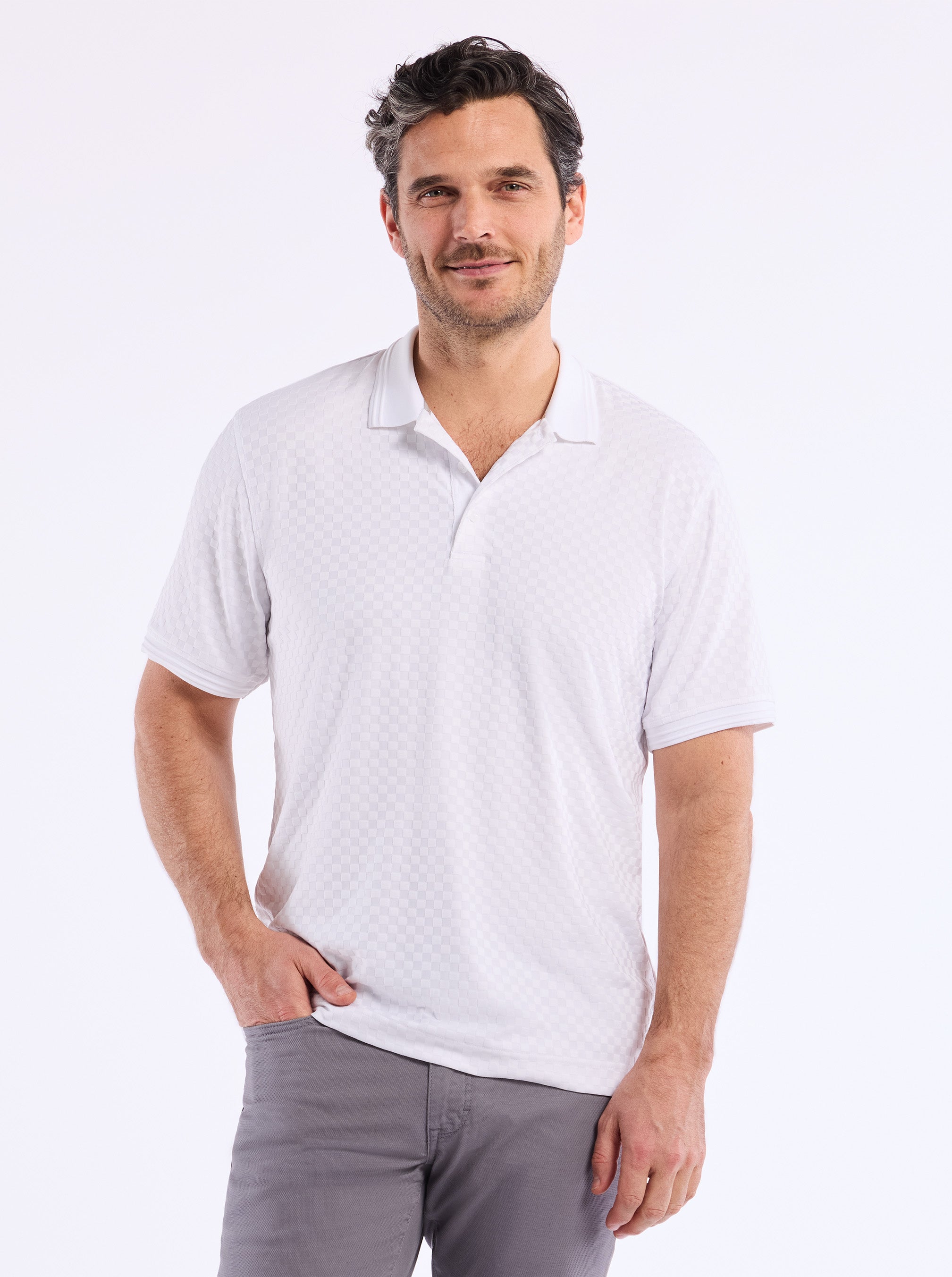 AARON SHORT SLEEVE POLO