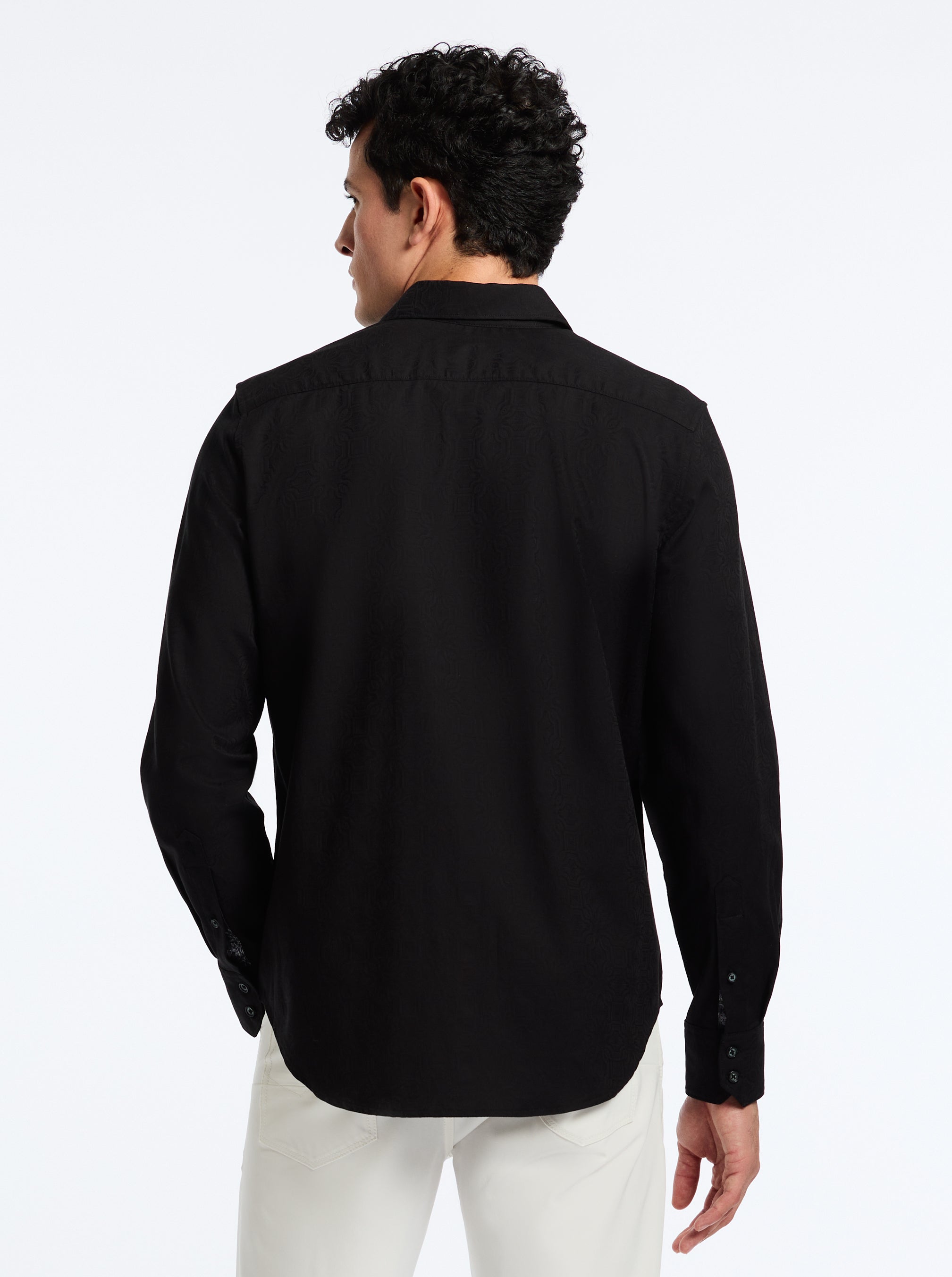 ODYSSEY LONG SLEEVE BUTTON DOWN SHIRT