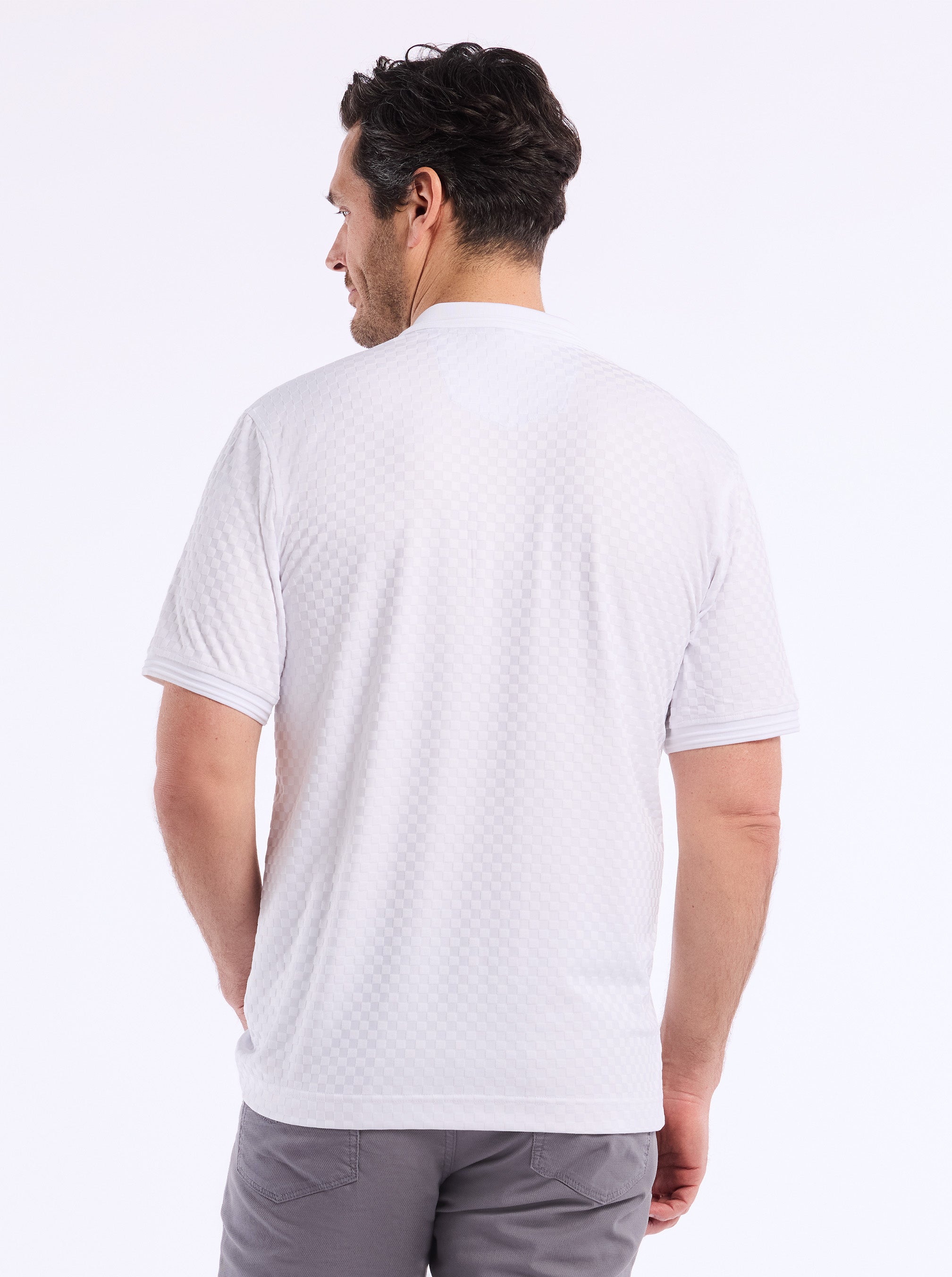 AARON SHORT SLEEVE POLO