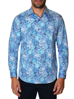 LARSON LONG SLEEVE BUTTON DOWN SHIRT