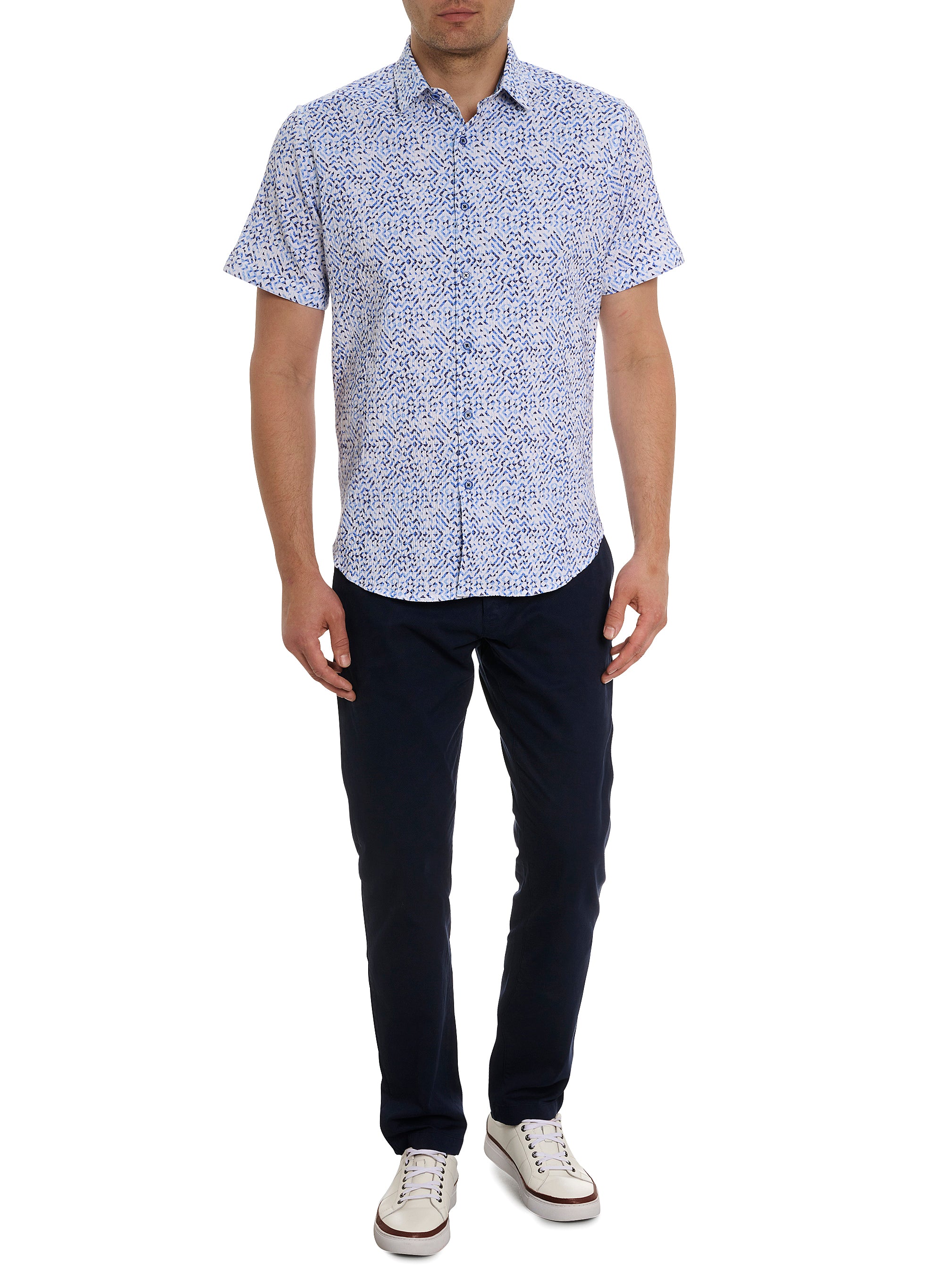 CYPRUS SHORT SLEEVE BUTTON DOWN SHIRT BIG