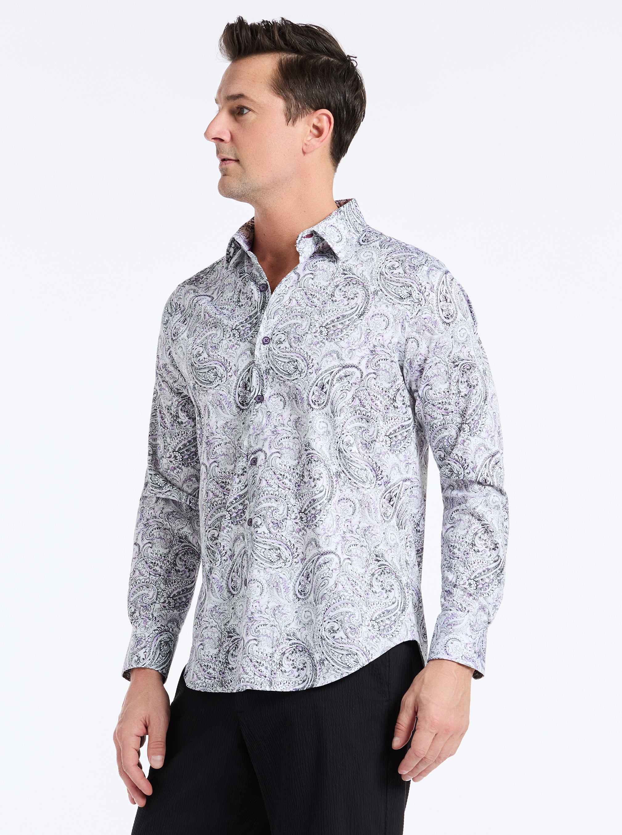 IBIZA LONG SLEEVE BUTTON DOWN SHIRT BIG
