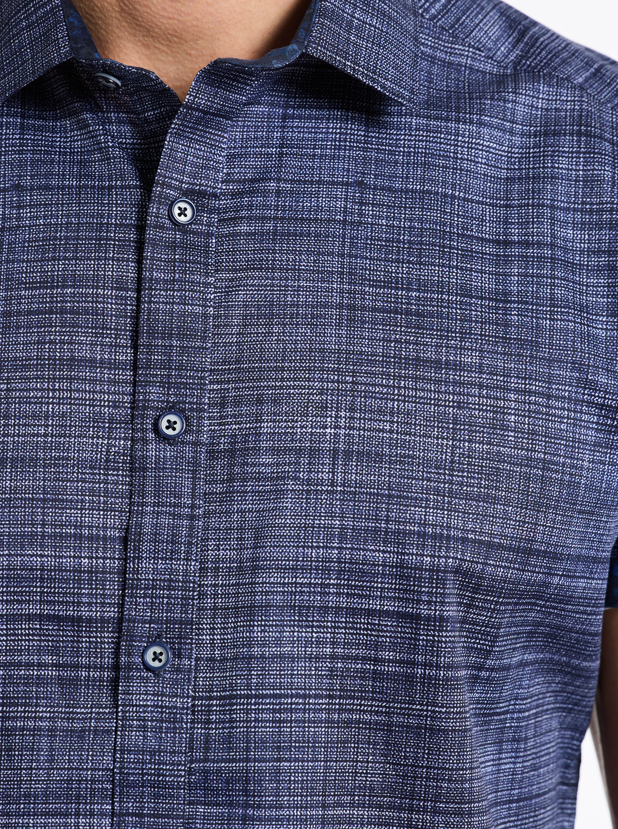 ROTH SHORT SLEEVE BUTTON DOWN SHIRT