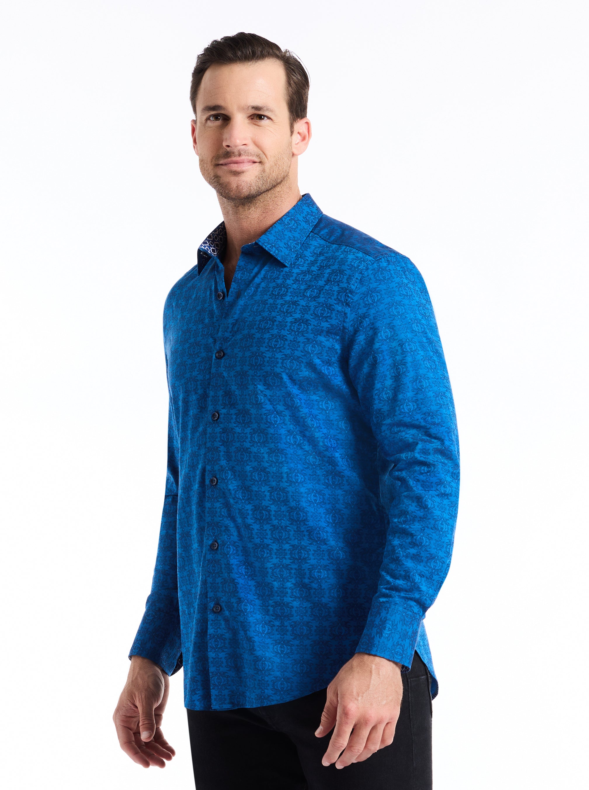 STELLMAN LONG SLEEVE BUTTON DOWN SHIRT