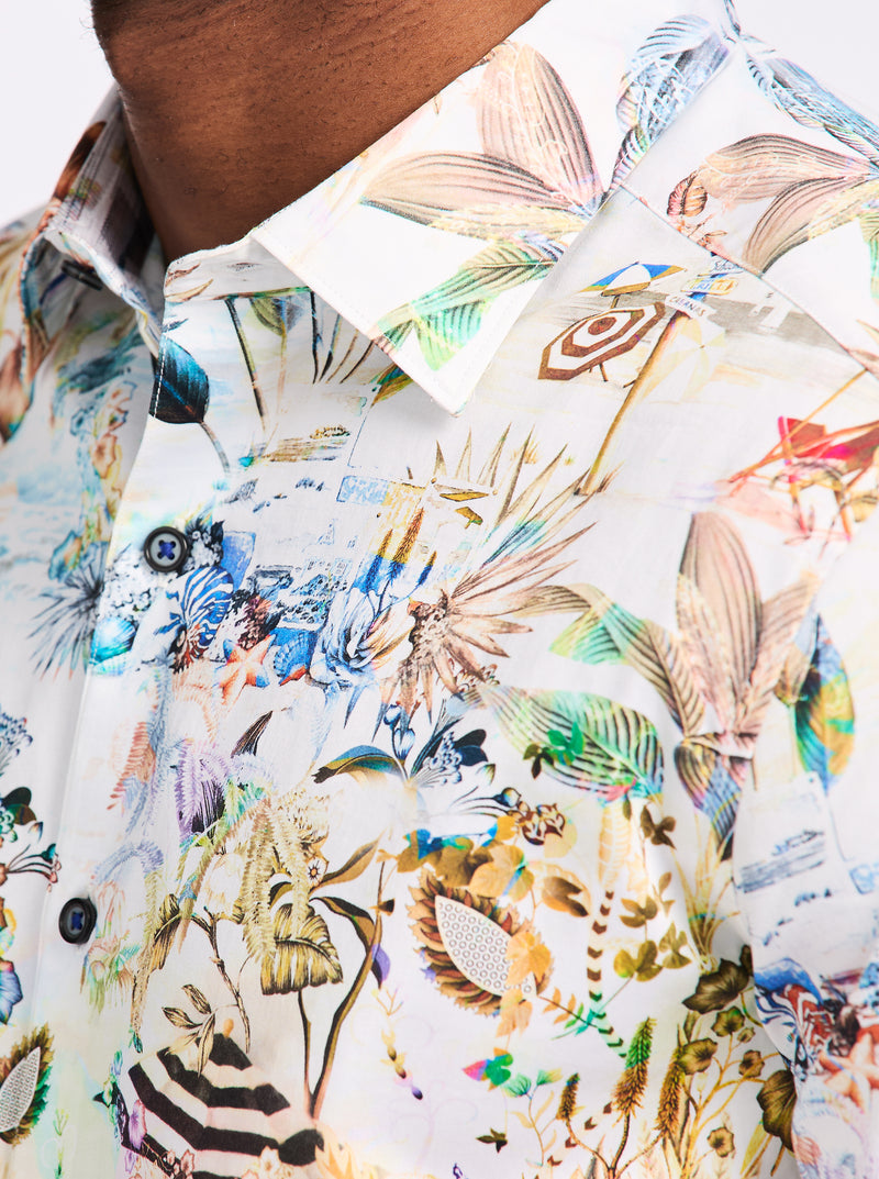 HOLLAND LONG SLEEVE BUTTON DOWN SHIRT
