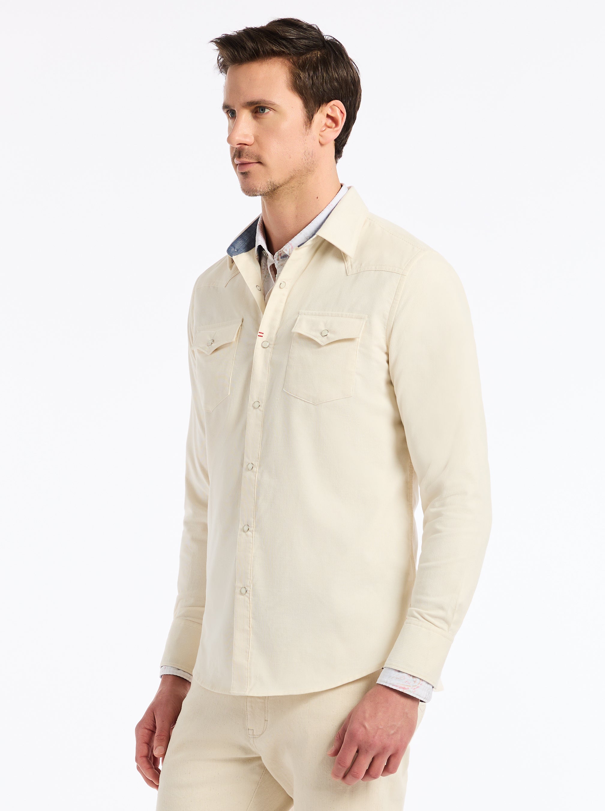 WYATT LONG SLEEVE BUTTON DOWN SHIRT