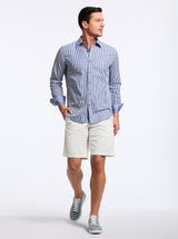 GREENWICH LONG SLEEVE BUTTON DOWN SHIRT