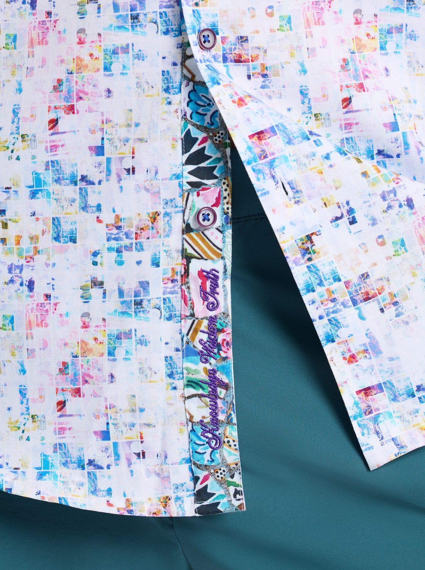 BYZANTINE LONG SLEEVE BUTTON DOWN SHIRT