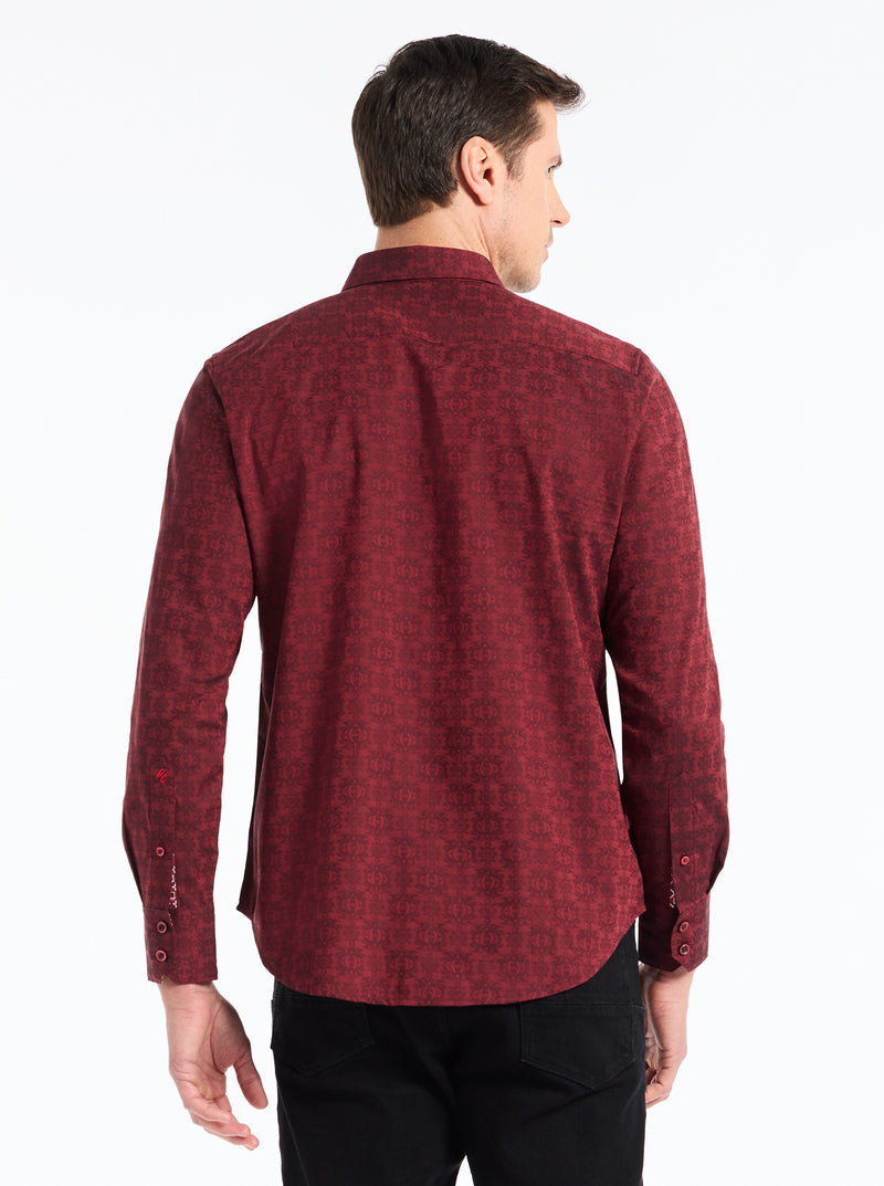 STELLMAN LONG SLEEVE BUTTON DOWN SHIRT