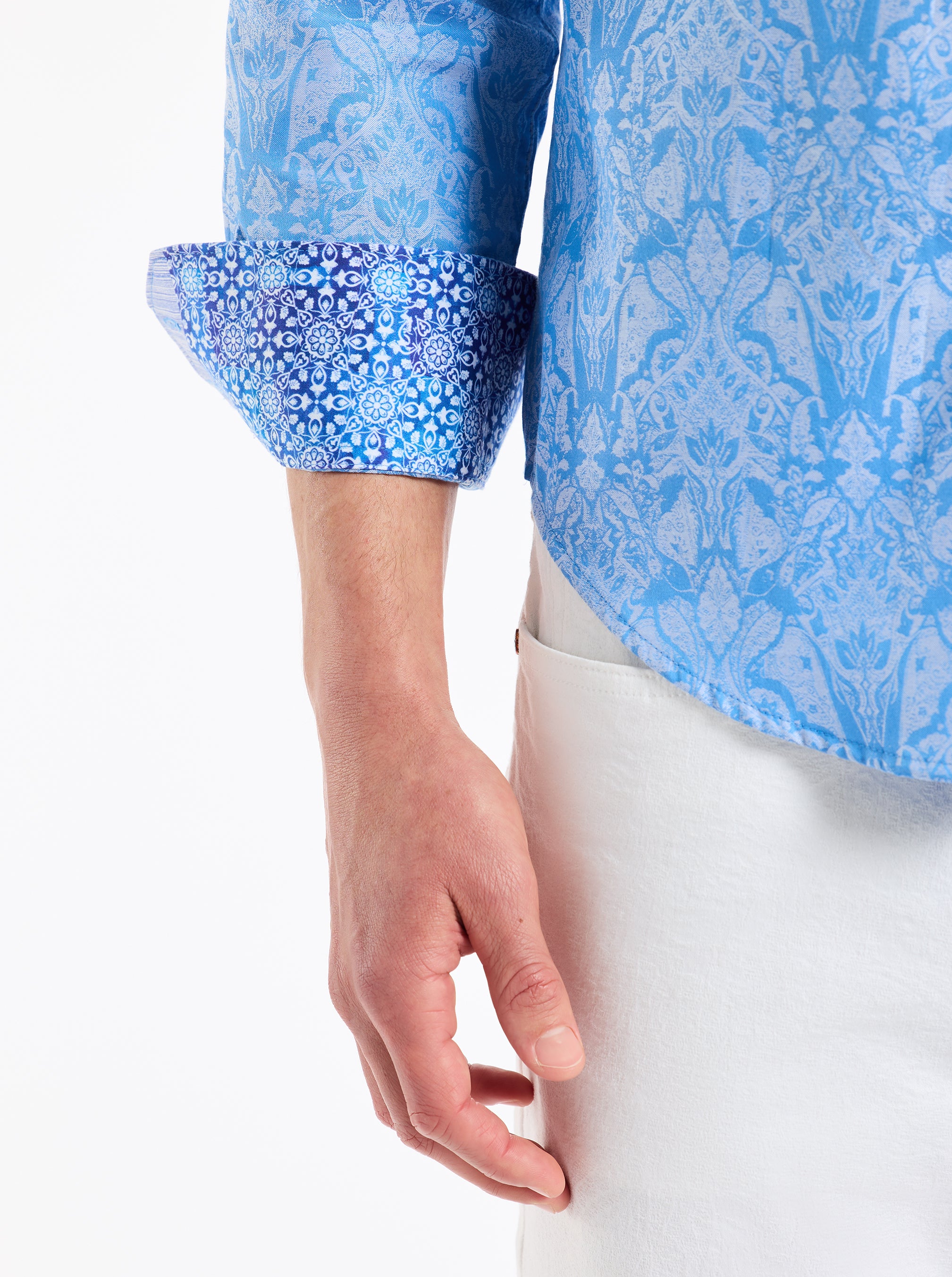 HIGHLAND LONG SLEEVE BUTTON DOWN SHIRT